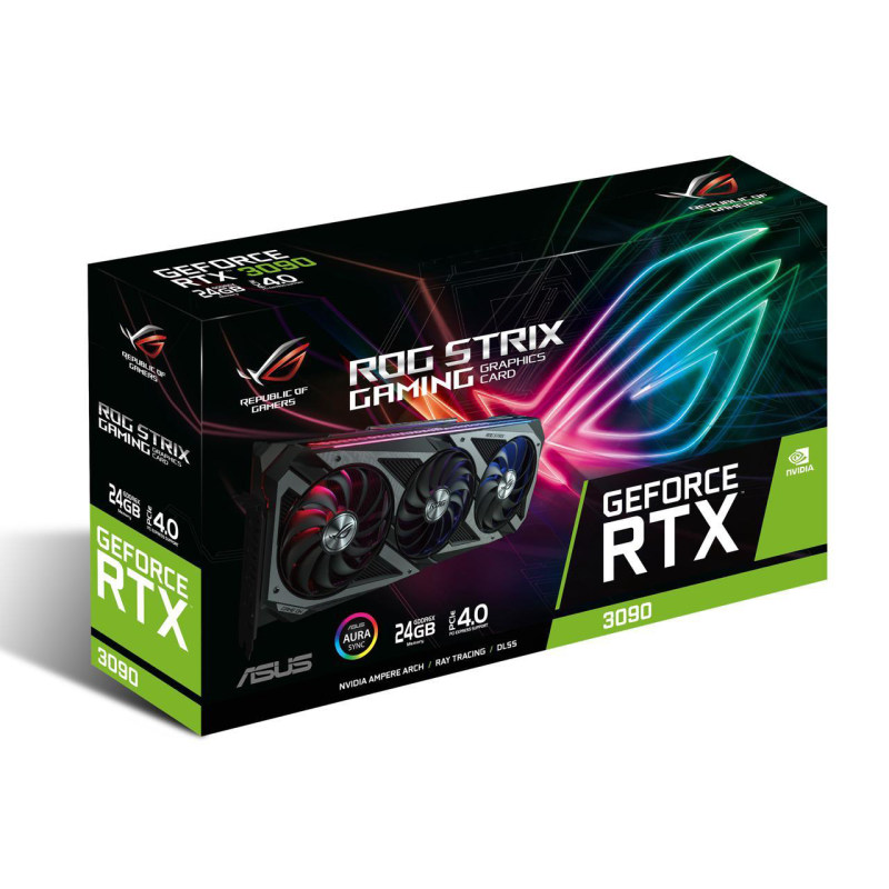 کارت گرافیک ایسوس ROG STRIX RTX 3090 GAMING 24GB